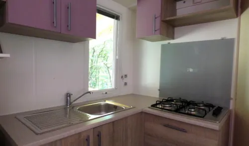Accommodation - Laurel Mobile Home - image n°2 - Camping les Blaches Locations