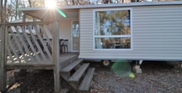 Mietunterkunft - Mobi-Home Pin 2 Chambres - Camping les Blaches Locations