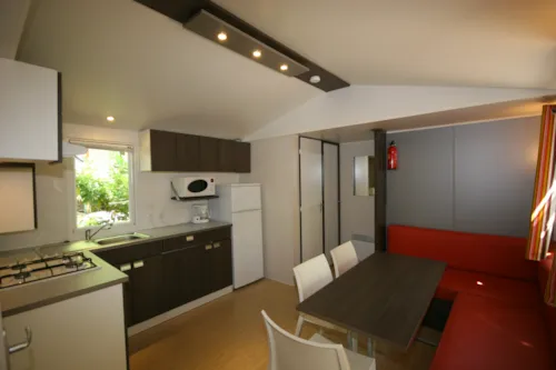 Accommodation - Laurel Mobile Home - image n°4 - Camping les Blaches Locations