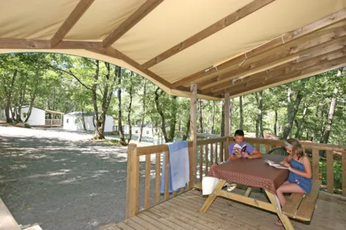 Mietunterkunft - Biene Hütte - image n°8 - Camping les Blaches Locations