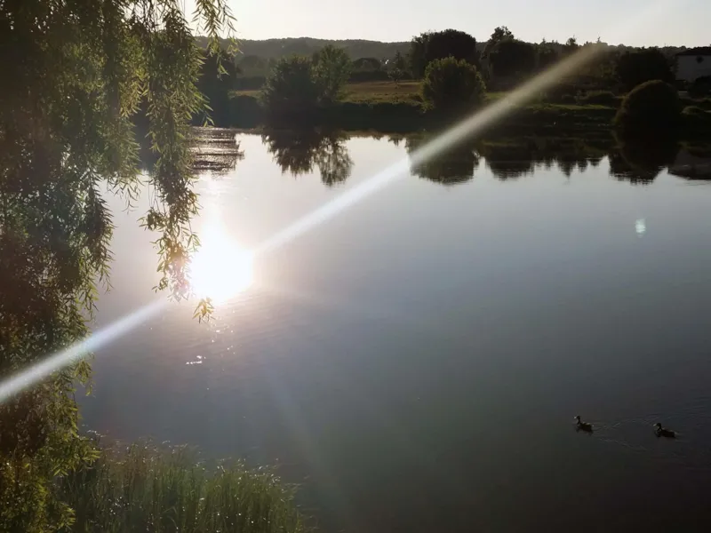 Emplacement De Camping En Bord De Rivière Avec Électricité N°6 À 21