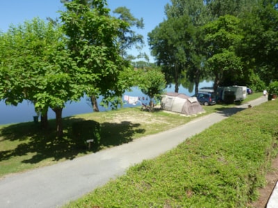 Pitch on riverside with electricity number 6 to 21 — 2