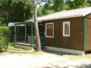 Accommodation - Chalet Rêve Confort (42 M²) - N°28 To 43 - Camping Les Bö-Bains ****