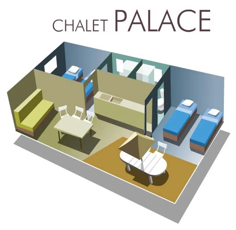Chalet Motel Dimanche/Dimanche 2 Salles De Bains (45 M²) - N°96 À 99