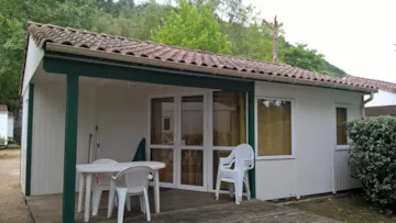 Accommodation - Chalet Rêve Riverview (35 M²) - N°91 To 95 - Camping Les Bö-Bains ****