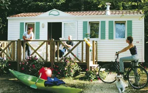 Accommodation - Mobil-Home 2 Bedrooms (29M²) 79/80/81/82/89/100 - Camping Les Bö-Bains ****