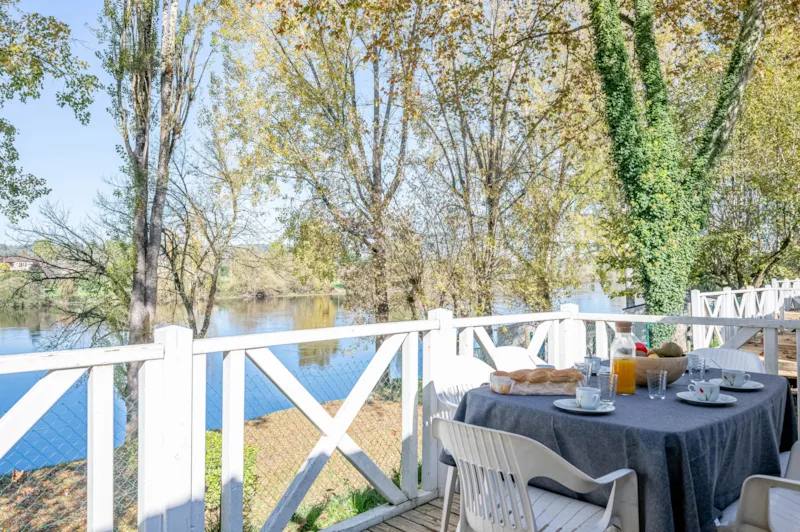 Mobil-Home 2 Chambres Avec Vue Riviere Climatisé Dimanche/Dimanche (29 M²) - N°64 À 72