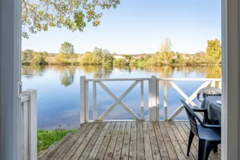 Mietunterkunft - Mobilheim 2 Zimmer Riverview (29 M²) N°0 À 2 Klimaanlage - Camping Les Bö-Bains ****