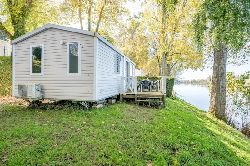 Mobil-Home 2 Chambres En Bord De Rivière Et Climatisé Dimanche/Dimanche (29 M²) N°0 À 2