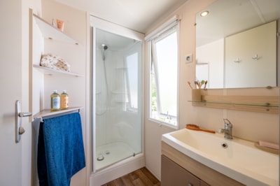 Mobil-home 2 bedrooms on riverbank with air cond. Sunday/Sunday (29 m²) n°0 to 2 — 4