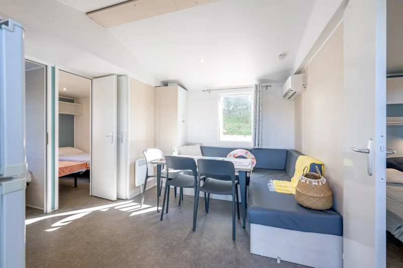 Mobil-Home 3 Chambres En Bord De Rivière Et Climatisé (33 M²) N°3 À 5