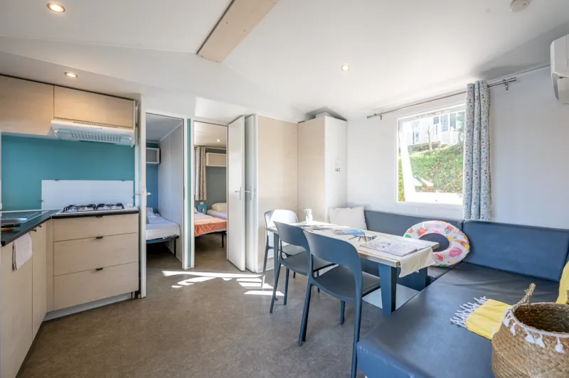 Mobil-Home 3 Chambres En Bord De Rivière Et Climatisé (33 M²) N°3 À 5