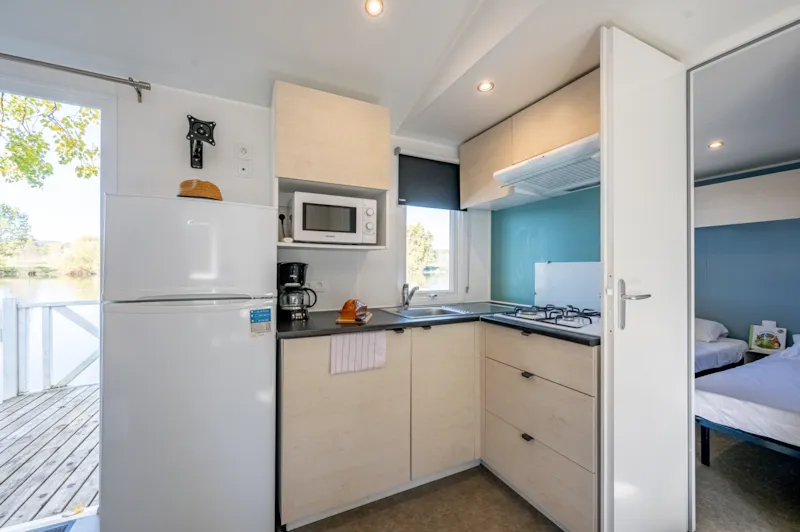Mobil-Home 3 Chambres En Bord De Rivière, Climatisé Dimanche/Dimanche (33 M²) N°3 À 5