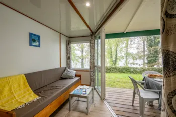 Mietunterkunft - Hütte Rêve Riverside (35 M²) - N°91 À 95 - Camping Les Bö-Bains ****