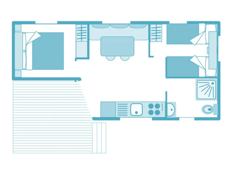 Cottage Bali ** (2 Chambres)