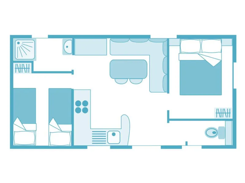 Cottage Tropical ** (2 Chambres)