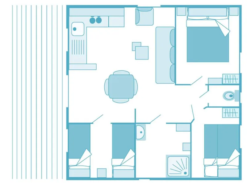 Chalet Sésame Premium (3 Chambres)