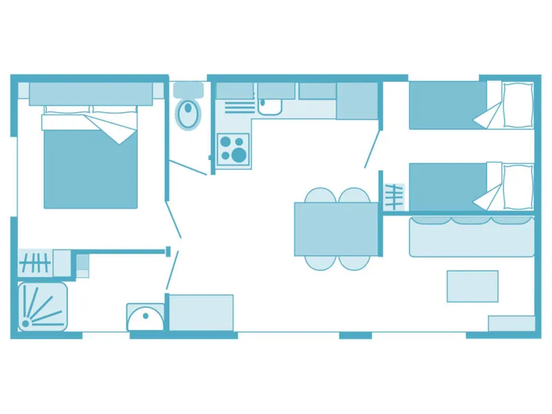 Cottage Tahiti *** (2 Chambres)