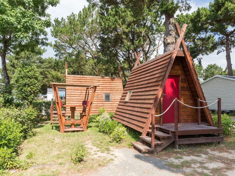 Location - Tente En Bois Cabadienne - YELLOH! VILLAGE - LE CHAPONNET