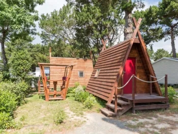 Accommodation - Wooden Cabin Cabadienne - YELLOH! VILLAGE - LE CHAPONNET