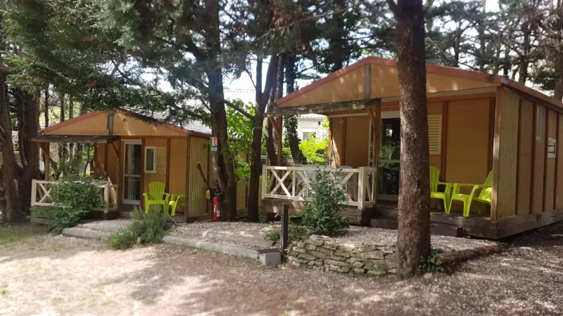 Chalet Confort (2 Chambres/Cuisine Équipée/Wc Douche)