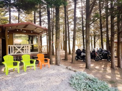 Chalet Confort (2 bedrooms/kitchen/WC shower)