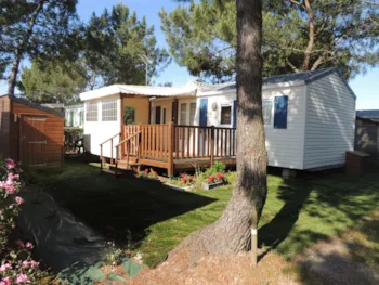 Huuraccommodatie(s) - Stacaravan Comfort, 3 Slaapkamers - Camping de Prigny
