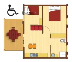 Chalet Kirsh 35M² 2 Chambres