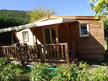 Mietunterkunft - Cottage Bigarreau 26M² 2 Zimmer - Camping Les Cerisiers du Jaur