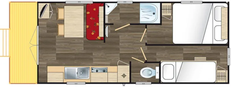 La Roulotte 2 Chambres