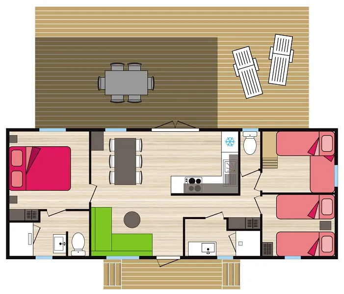 Premium - L'espinouse - 40 M2 - 3 Ch - 2 Sdb - Dimanche