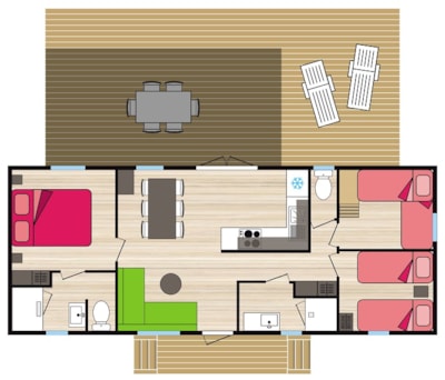 Premium - L'Espinouse - 40 m2 - 3 bedrooms - 2 bathrooms - Sunday — 8