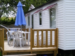 Huuraccommodatie(s) - Stacaravan Cottage 3 Kamers - Camping Le Grand Fay