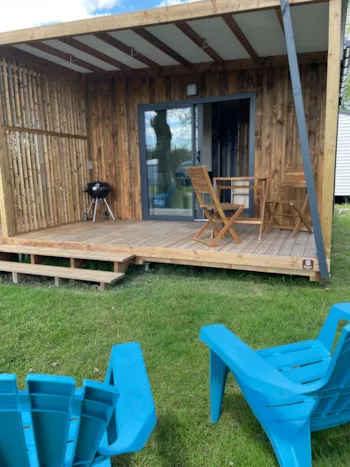 Mietunterkunft - Cashew-Chalet 1 Schlafzimmer - Camping Le Grand Fay