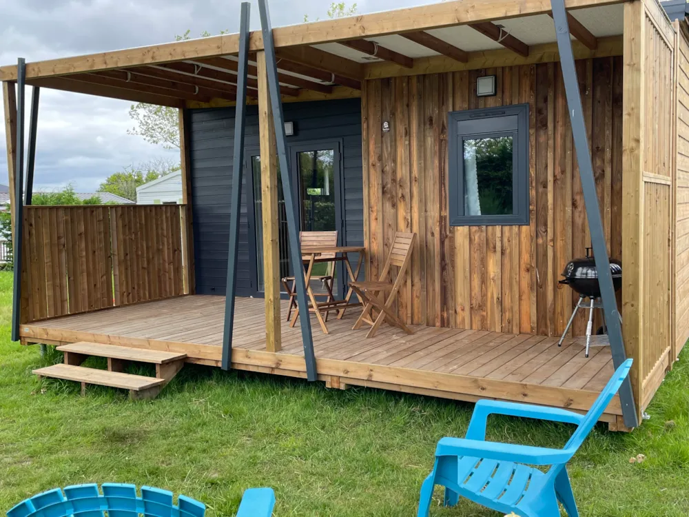 Mietunterkunft - Zimt-Chalet 2 Schlafzimmer - Camping Le Grand Fay