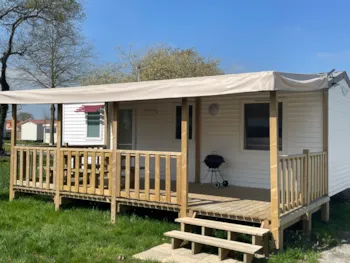 Mietunterkunft - Mobil Home Cottage 3 Zimmer - Camping Le Grand Fay