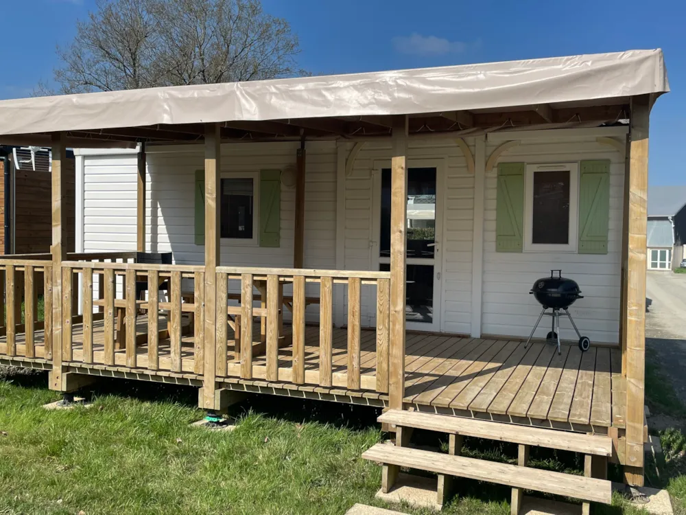 Mietunterkunft - Mobilhome Cottage 2 Zimmer - Camping Le Grand Fay