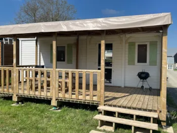 Mietunterkunft - Mobilhome Cottage 2 Zimmer - Camping Le Grand Fay