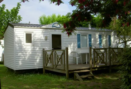 Mietunterkunft - Mobilheim Luxe 3 Zimmer - image n°3 - Camping La Rouveyrolle