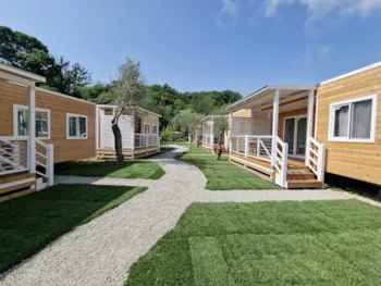 Mietunterkunft - Neues Mobilhome Charme - Camping dei Fiori