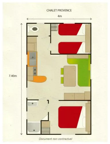 Accommodation - Mobile Home Provence - image n°2 - Domaine de la Gautière