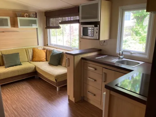 Location - Mobil-Home Ubrieux Plus - image n°3 - Domaine de la Gautière