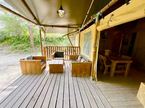 Mietunterkunft - Safari Lodge-Zelt - image n°2 - Domaine de la Gautière