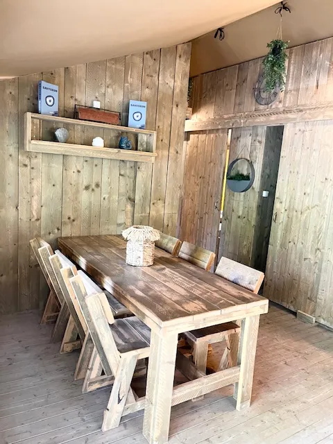 Mietunterkunft - Safari Lodge-Zelt - image n°3 - Domaine de la Gautière