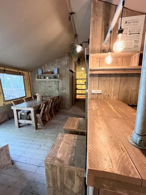Mietunterkunft - Safari Lodge-Zelt - image n°6 - Domaine de la Gautière