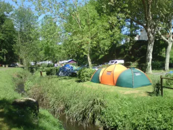 Stellplatz - Natur-Pauschale: 1 Zelt Oder Wohnwagen + Auto Oder Van/Kleinbus, Ohne Stromanschluss - Flower Camping des Vallées