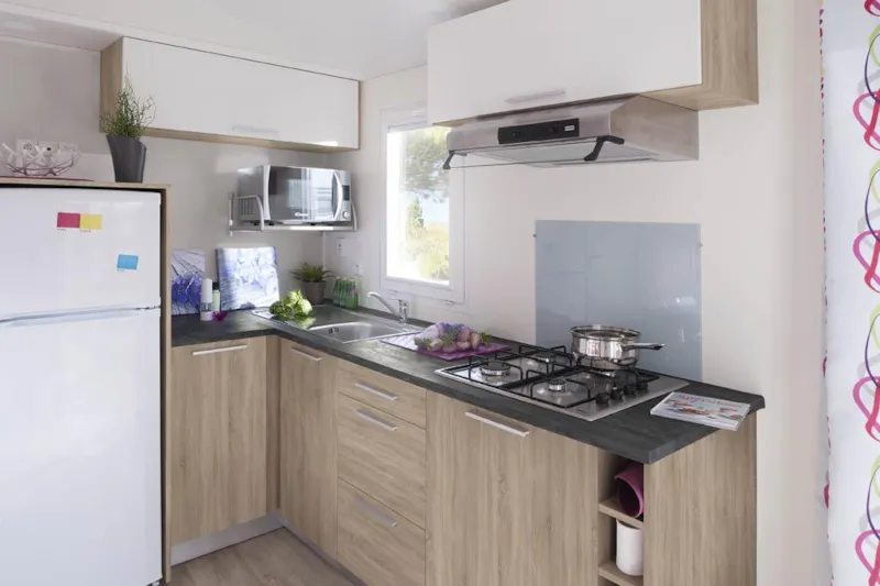 Mobil-Home Confort 33M² -3 Chambres Avec Terrasse Couverte