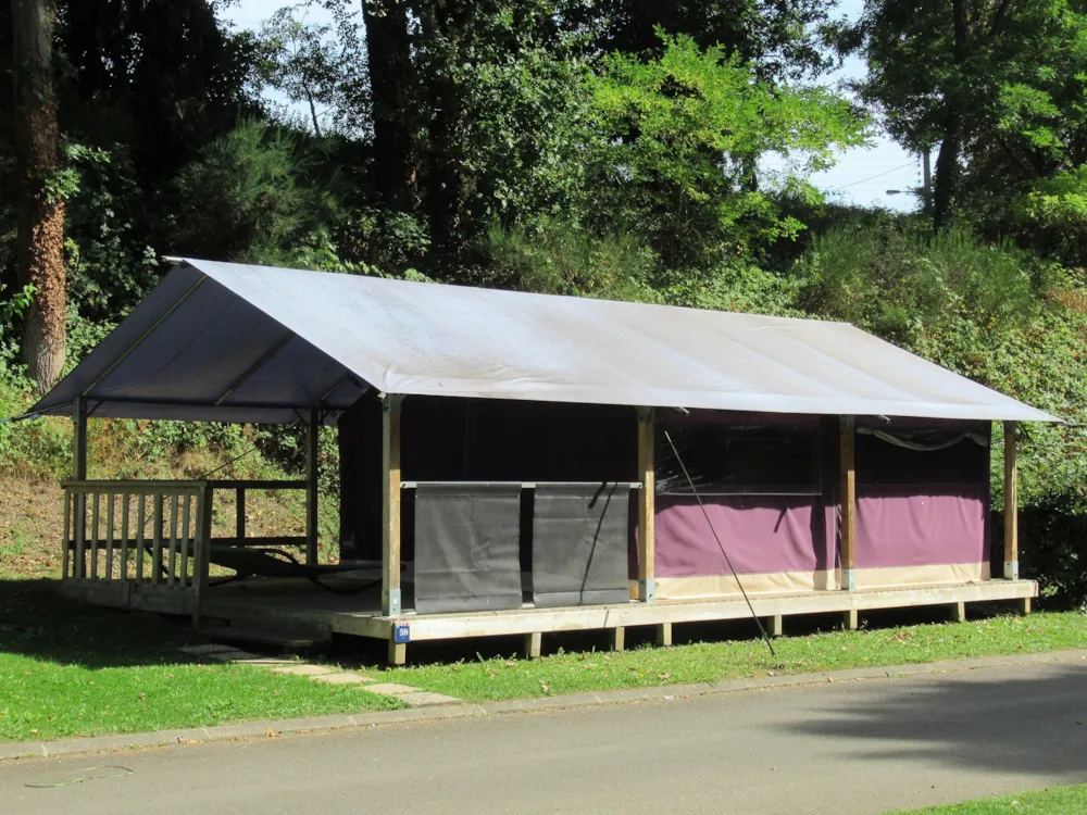 Location - Freeflower Standard 37M² - 2 Chambres Dont Terrasse Couverte 13 M² / Sans Sanitaires - Flower Camping des Vallées