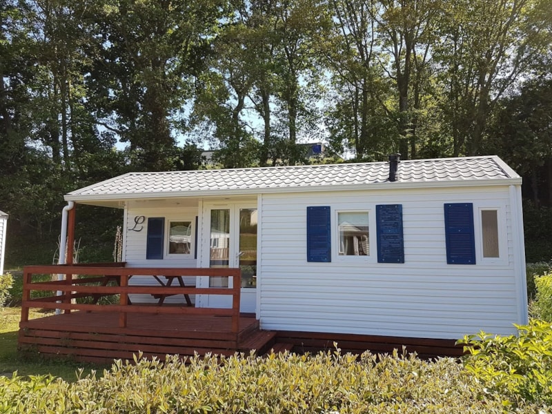 Mobil-home Standard 25m² - 2 chambres + terrasse intégrée semi couverte