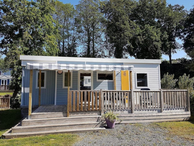 Mobil-home CONFORT 31m² - 3 chambres avec terrasse couverte